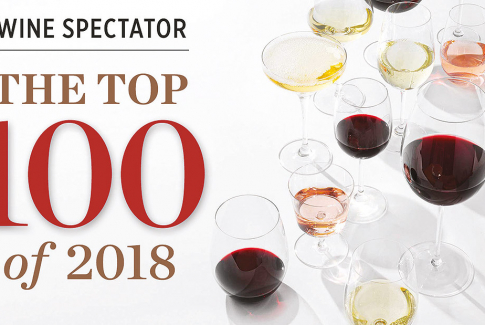 Wine Spectator TOP 100 vín roku 2018 